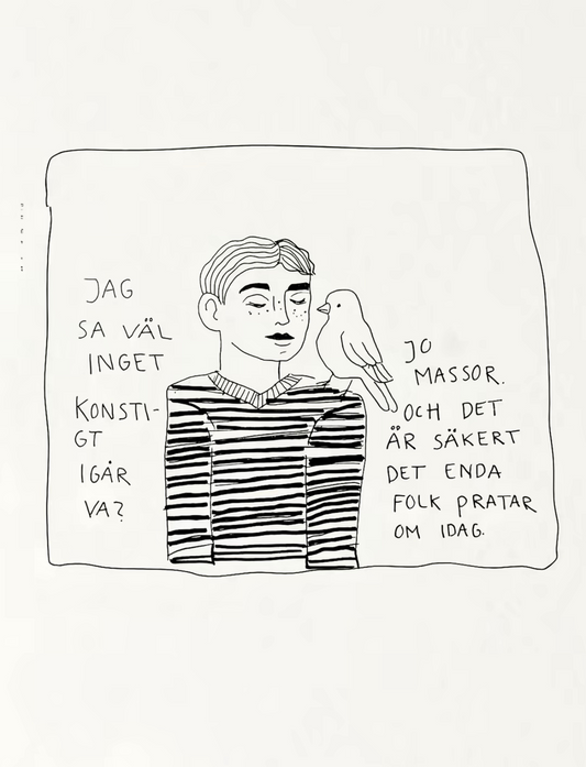 Jag sa väl inget konstigt